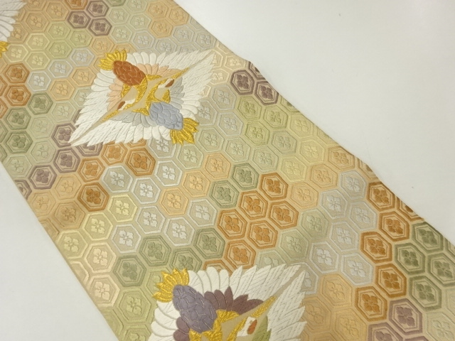 Japanese Kimono / Fukuro Obi Silk